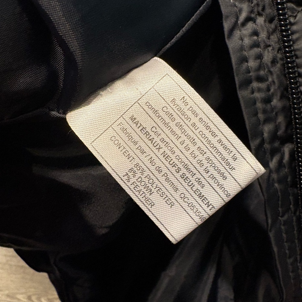 Big Chill Black Quilted Vest - Picture 4 of 4
